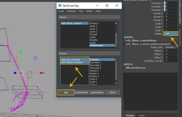 Visibility attribute 