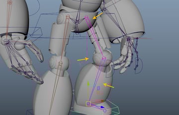 Move the foot control up