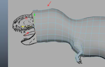 Keep extruding the edge loop