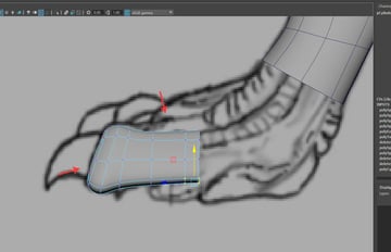 Jump in the side view