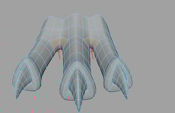 Select the indicated faces