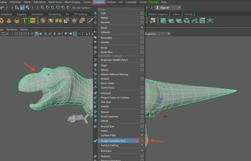 Surfaces  Sculpt Geometry Tool