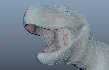 Select the inner border edges