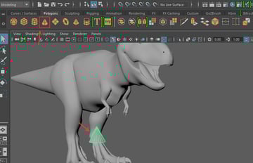 Create a cone in the perspective view port