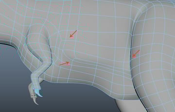 Arrange the vertices 