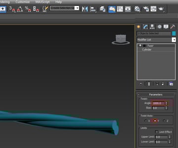 Changing the Parameters of the Twist Modifier