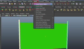 nMesh  Create Passive Collider