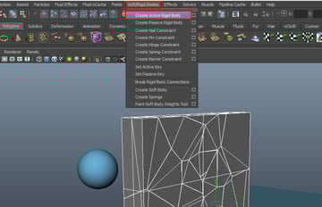 Soft Rigid Bodies  Create Active Rigid Body