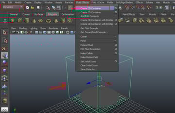 Fluid Effects  Create 3D Container