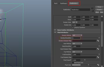 fluidEmitter1 attribute