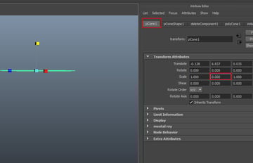 With the mesh selected
