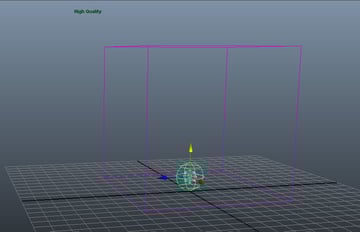 A spherical emitter icon appears