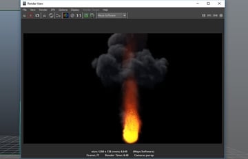 Start rendering the frames