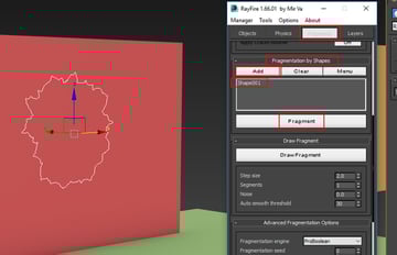 Fragmentation by Shapes