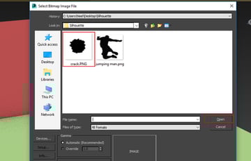 Select Bitmap Image File