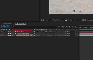 Null layer and 3D camera