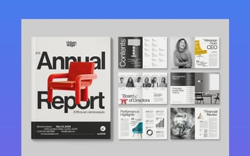 annual report template