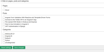 Settings page of Ajax Translator Revolution dropdown plugin