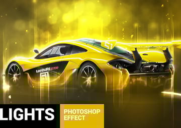 Lightum - Light Effects Photoshop Action