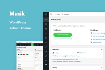 musik-wordpress-admin-theme