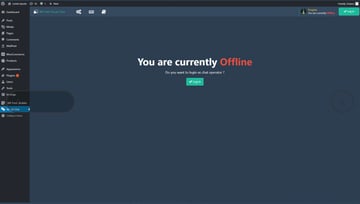 WP Flat Visual Chat - Live Chat & Remote View for Wordpress