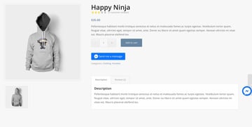Ninja Team Facebook Messenger with Live Chat 