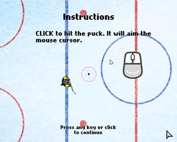 New instructions screen featured more animations and fewer texts