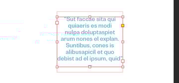 create a new text box to add a pull-quote