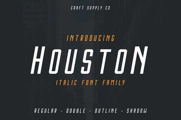 Cricut sports font: Houston