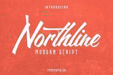 Cricut sports fonts: Northline
