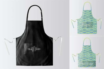 Restaurant and Home Kitchen Apron Mockup