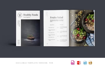 magazine template word