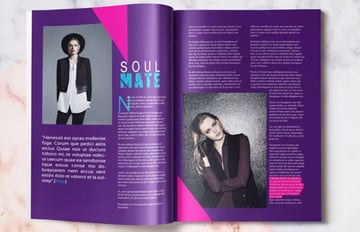 magazine spread templates