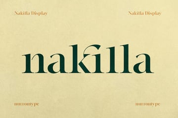 Nakilla font