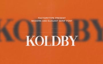 Koldby didone serif