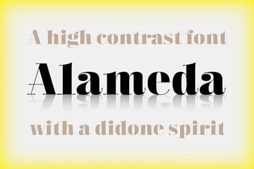 RNS Alameda font