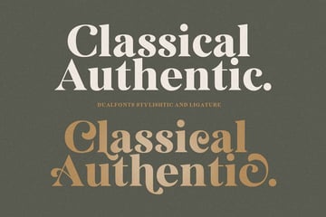 classic didone font