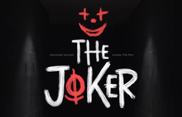 joker font style