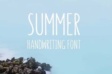 summer font