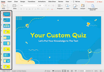 powerpoint navigate slides
