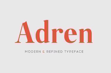 adren font