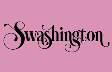 swashington font