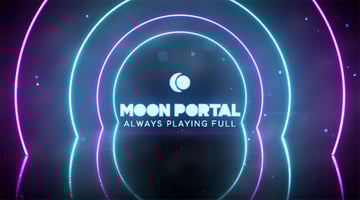 Discord Light Theme With a Portal-Like Background