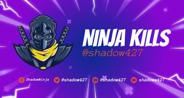 Twitch Banner Template Maker With Fortnite Style Characters