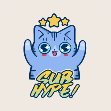 Twitch Smile Emote Featuring a Kitten Illustration