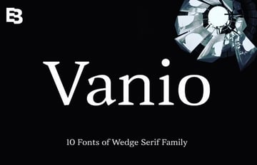 vanio font