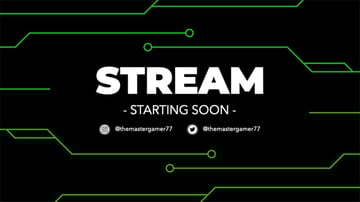 starting soon overlay twitch