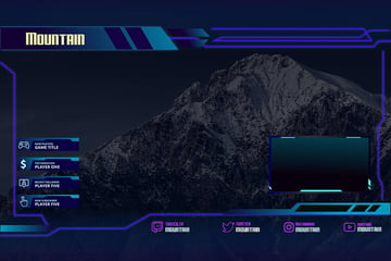 mountain twitch overlay