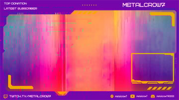 futuristic twitch overlay