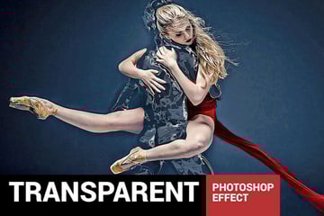 transparent photoshop action